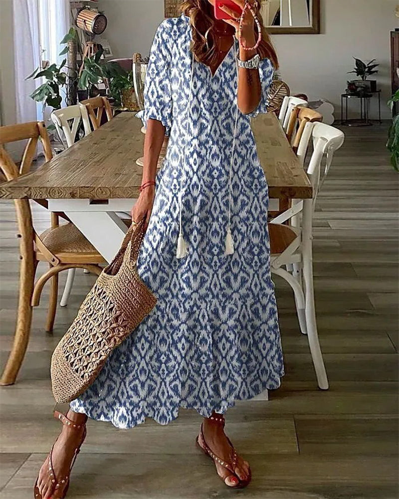 Ines - Chic bohemekjole