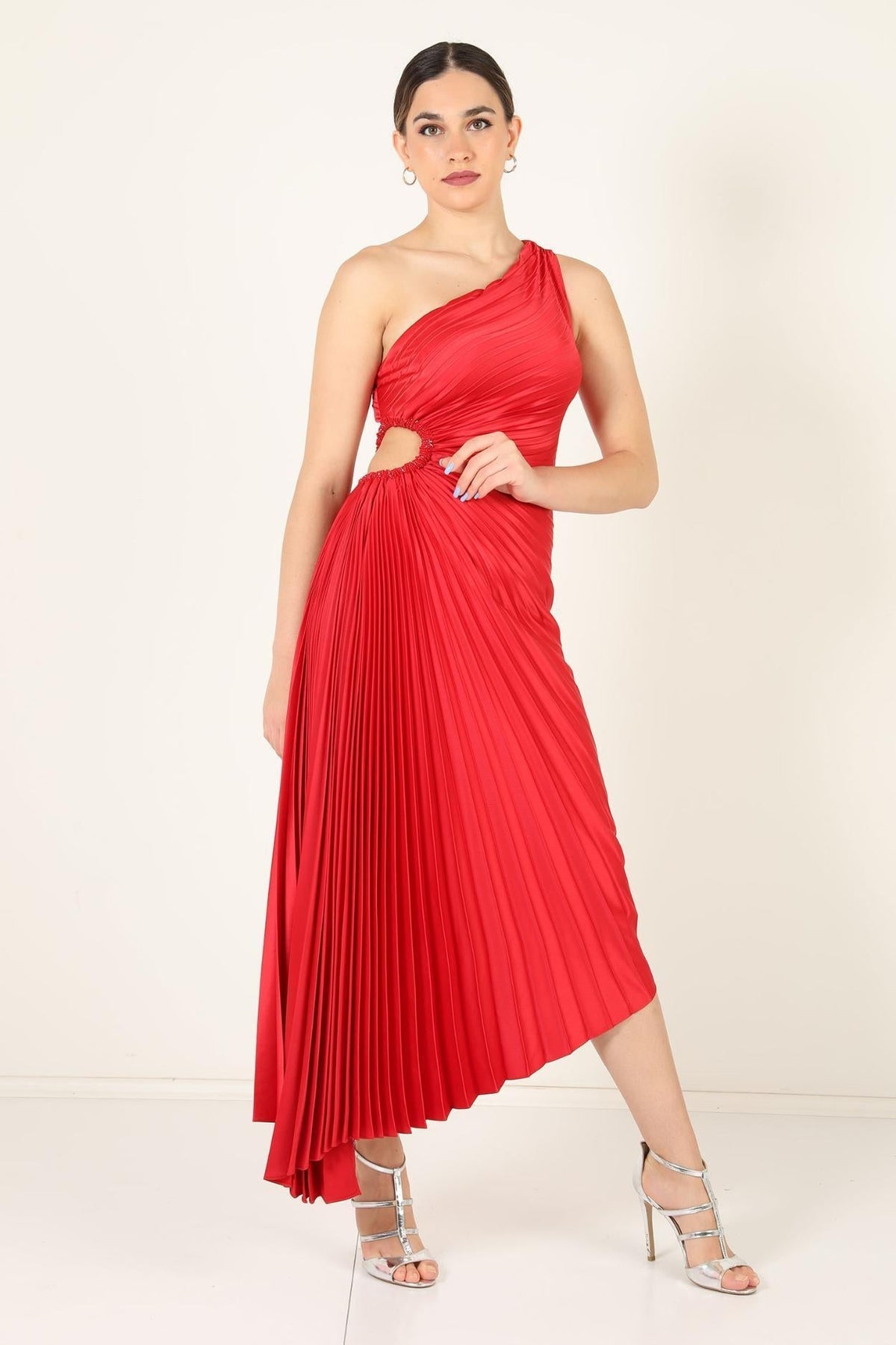 Rachel - Elegant lang kjole
