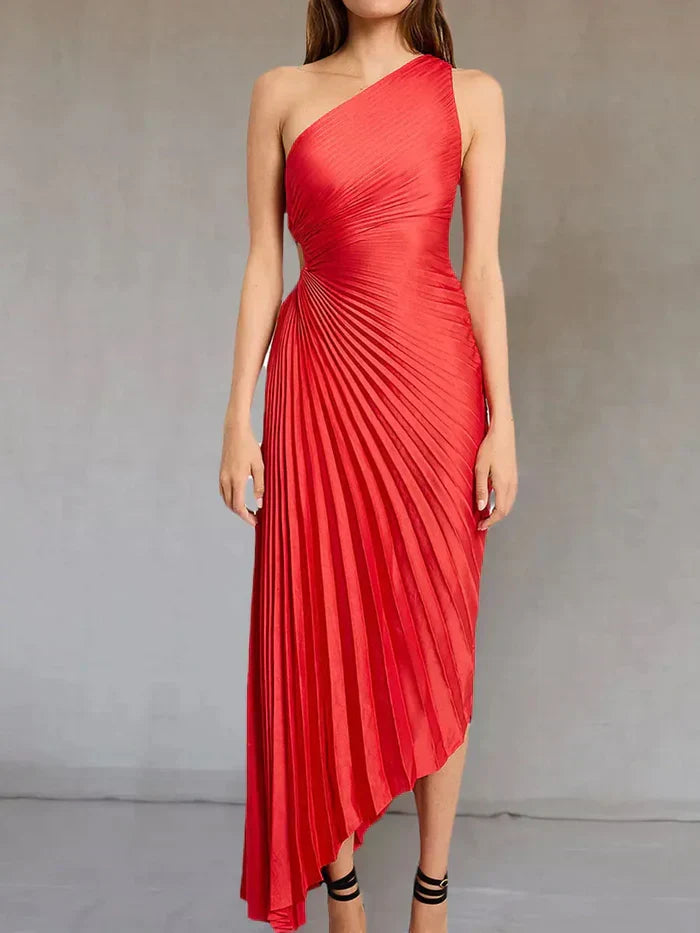 Rachel - Elegant lang kjole