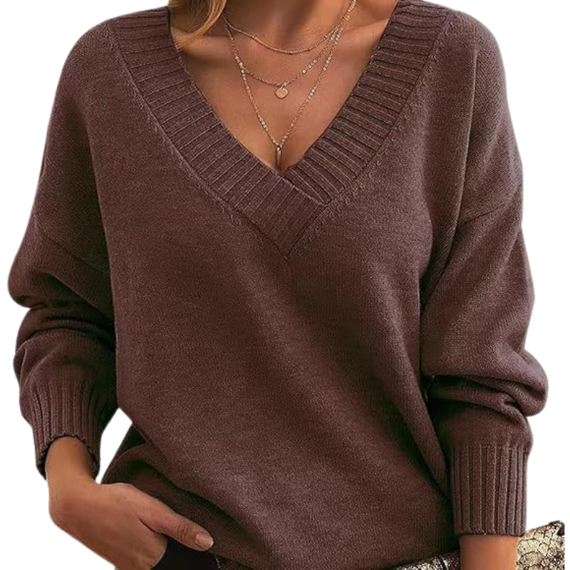 Lenia – Elegant sweater i kashmirblanding