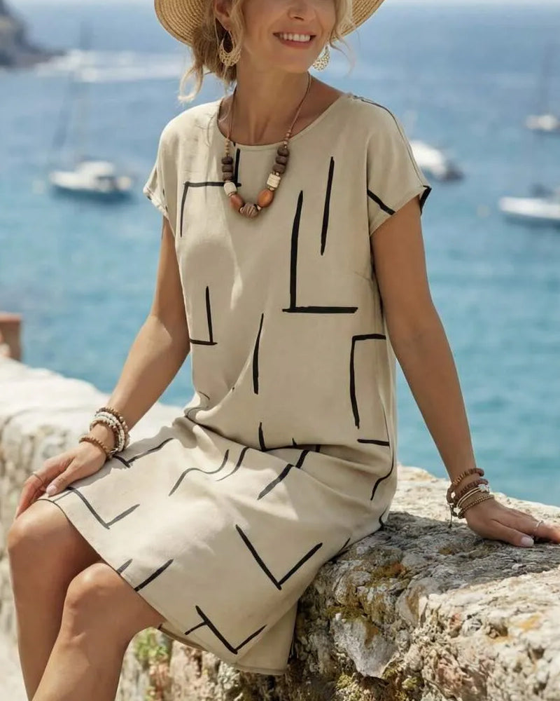 Delia - Elegant midikjole
