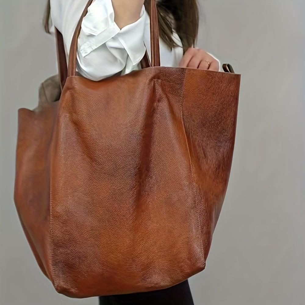 Dagmar - rummelig retro håndtaske