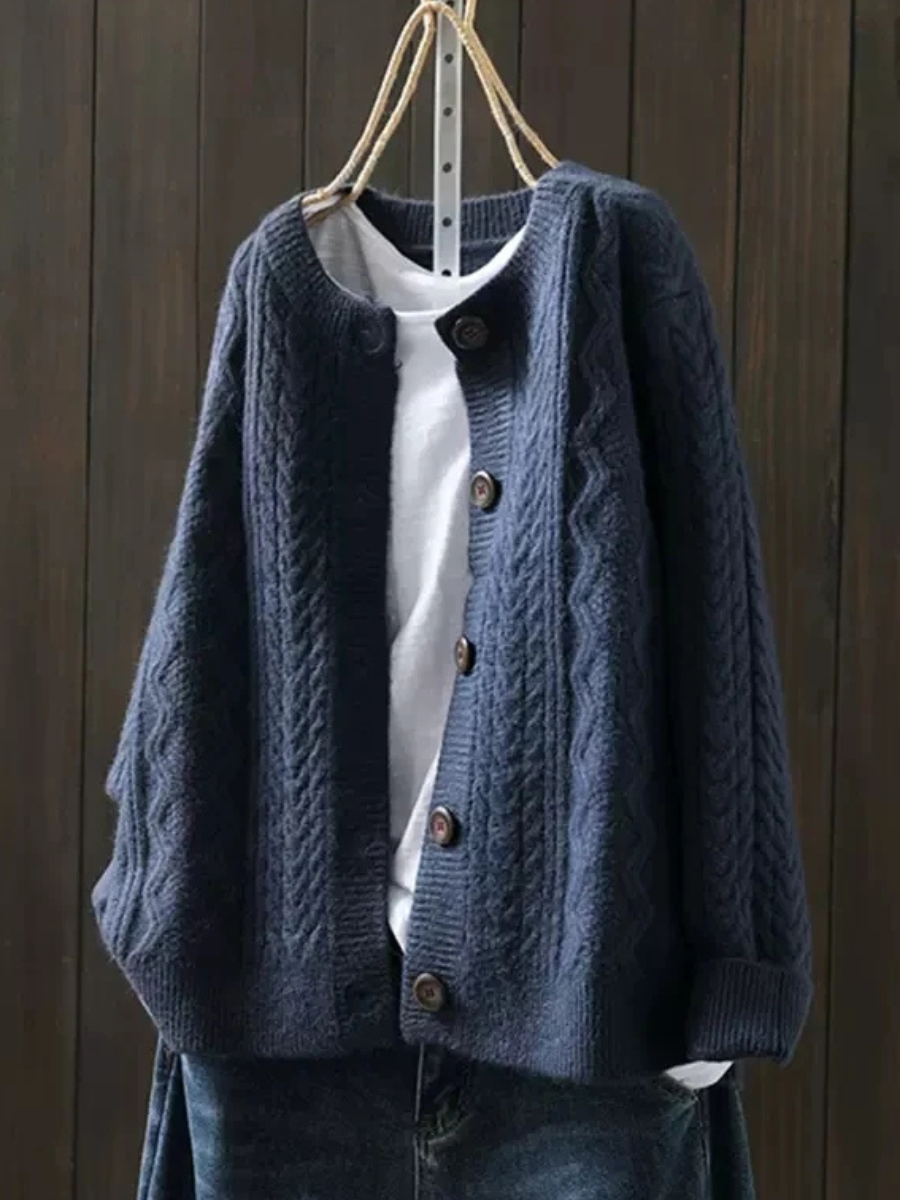 Doris - Elegant Strikket Cardigan