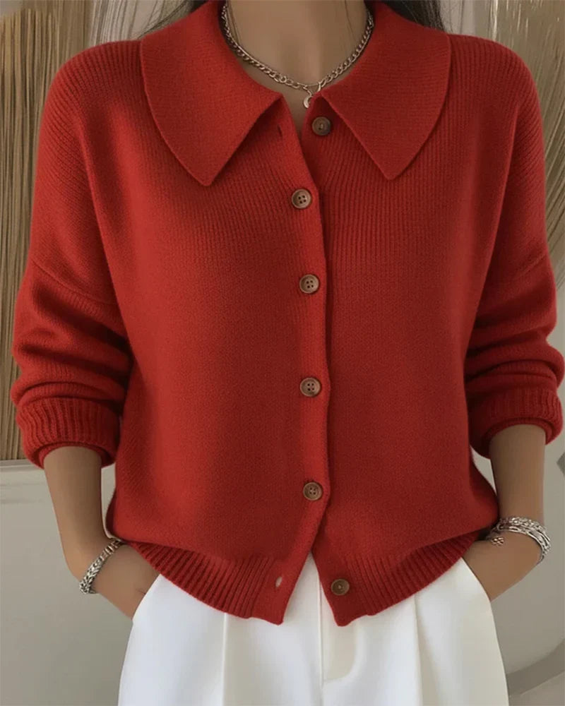 Miora - Lang og Smart Cardigan