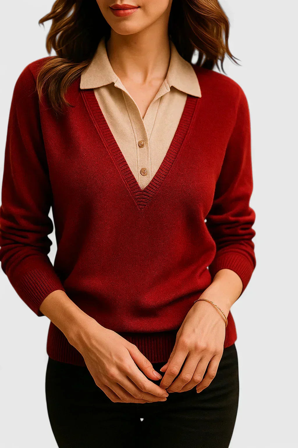 Jovi - Chic Italiensk Sweater