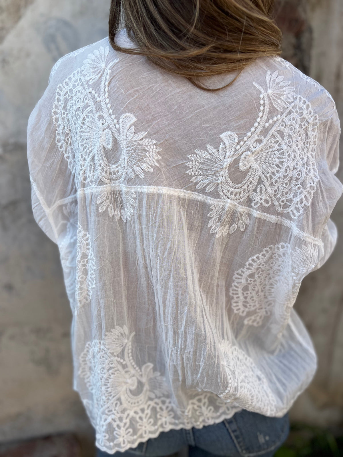 Eva - Elegant og luftig bluse