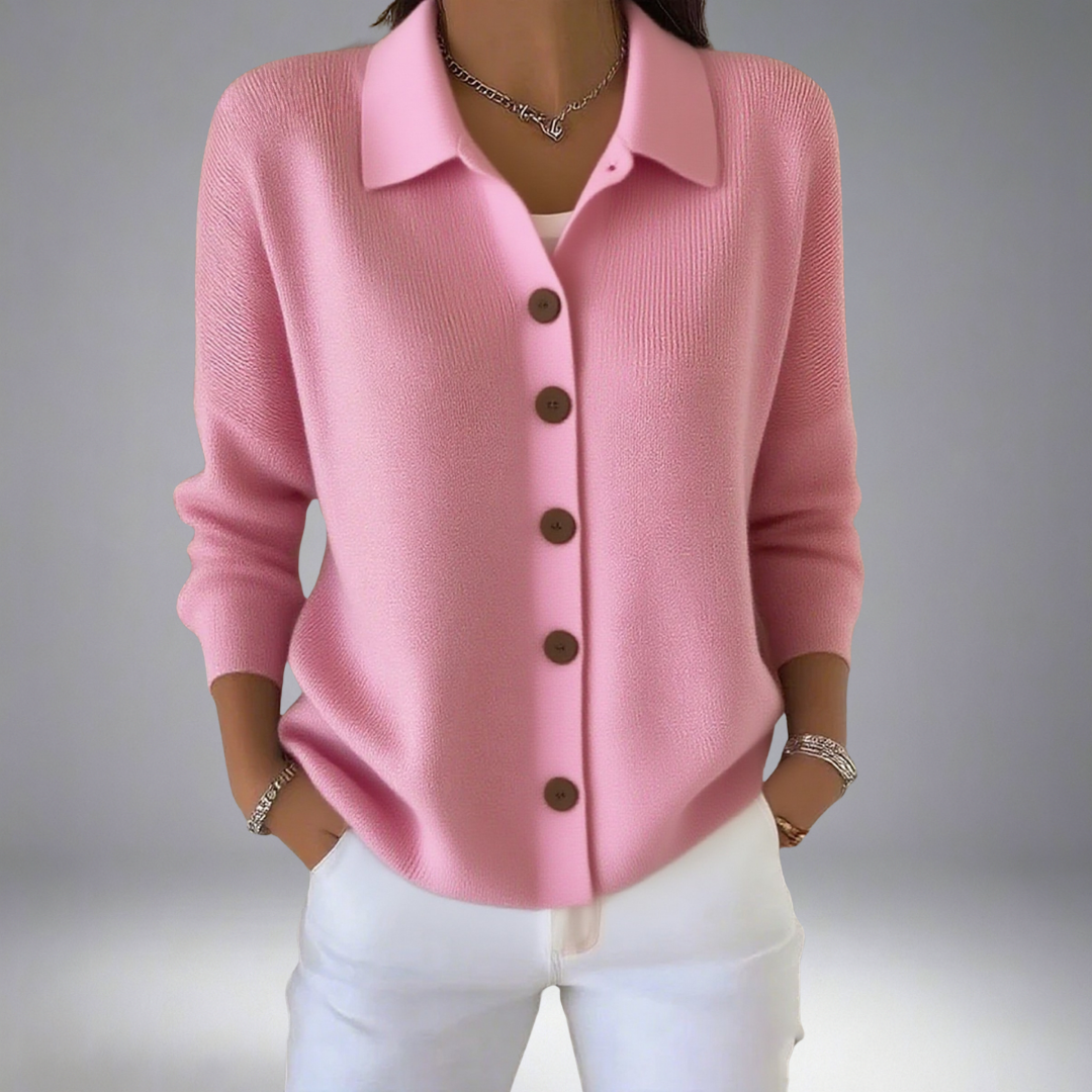 Layla - Elegant Strikcardigan