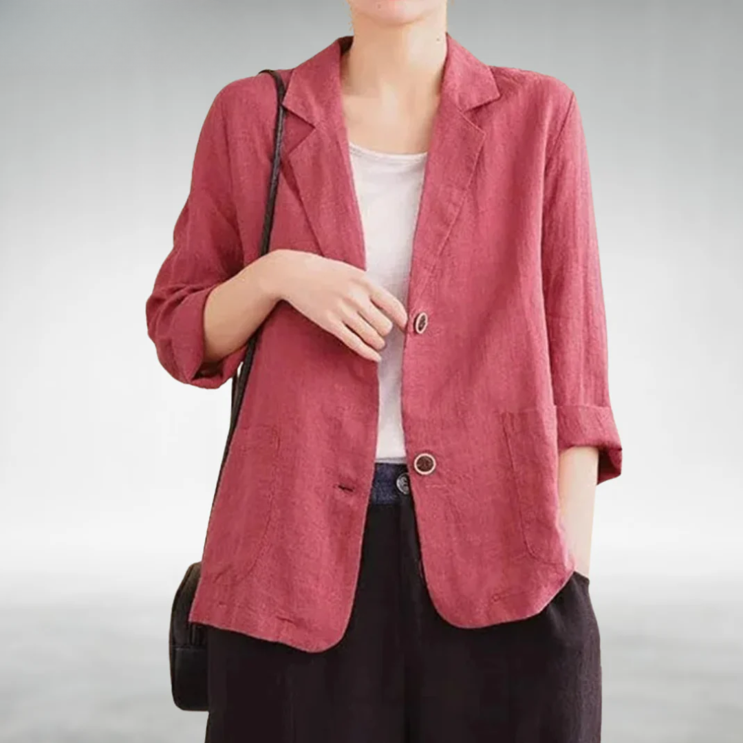 Azalée - Chic afslappet blazer