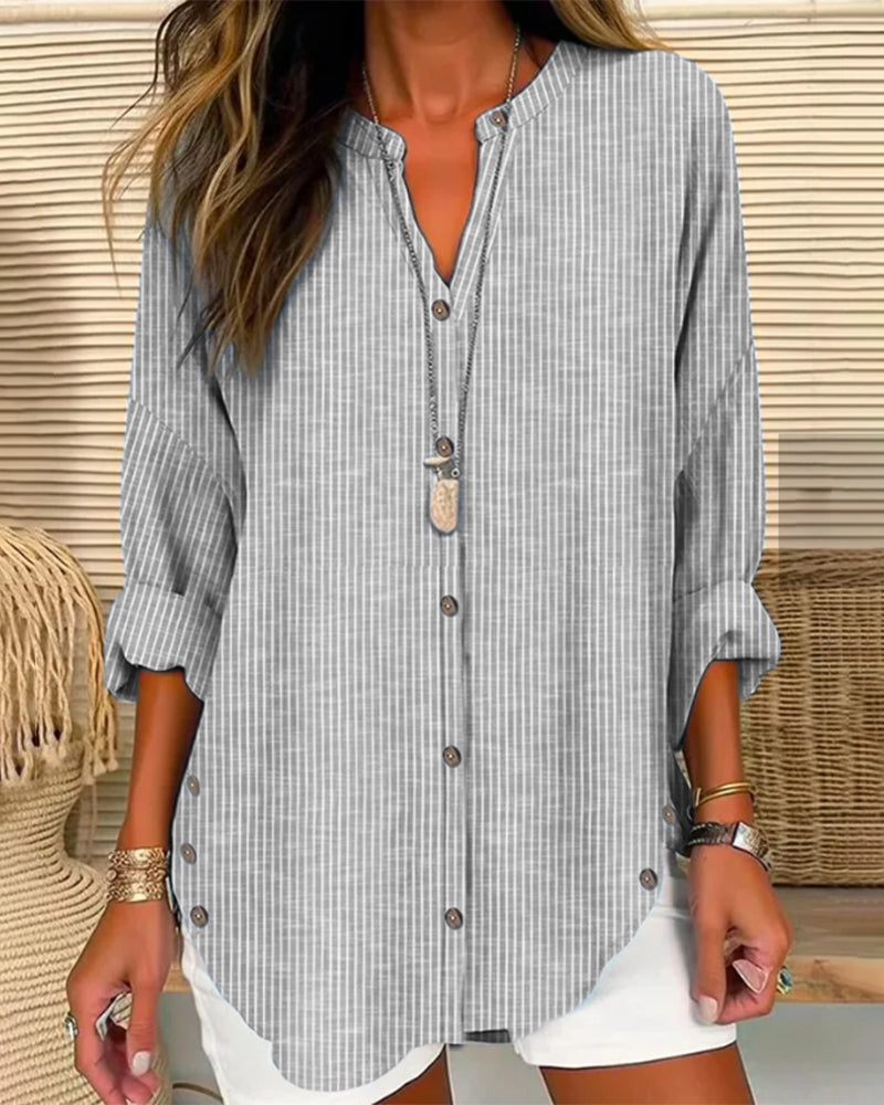 Charlie - Stilfuldt stribet top