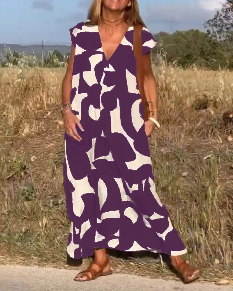 Stéphanie - Chic og Flydende Kjole