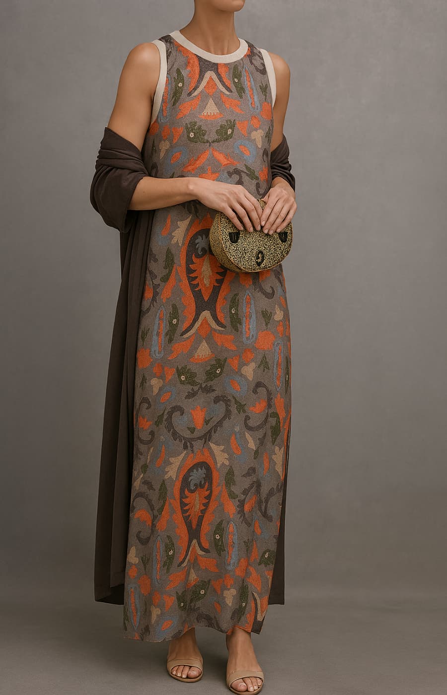 Raffaella - Elegant flydende kjole