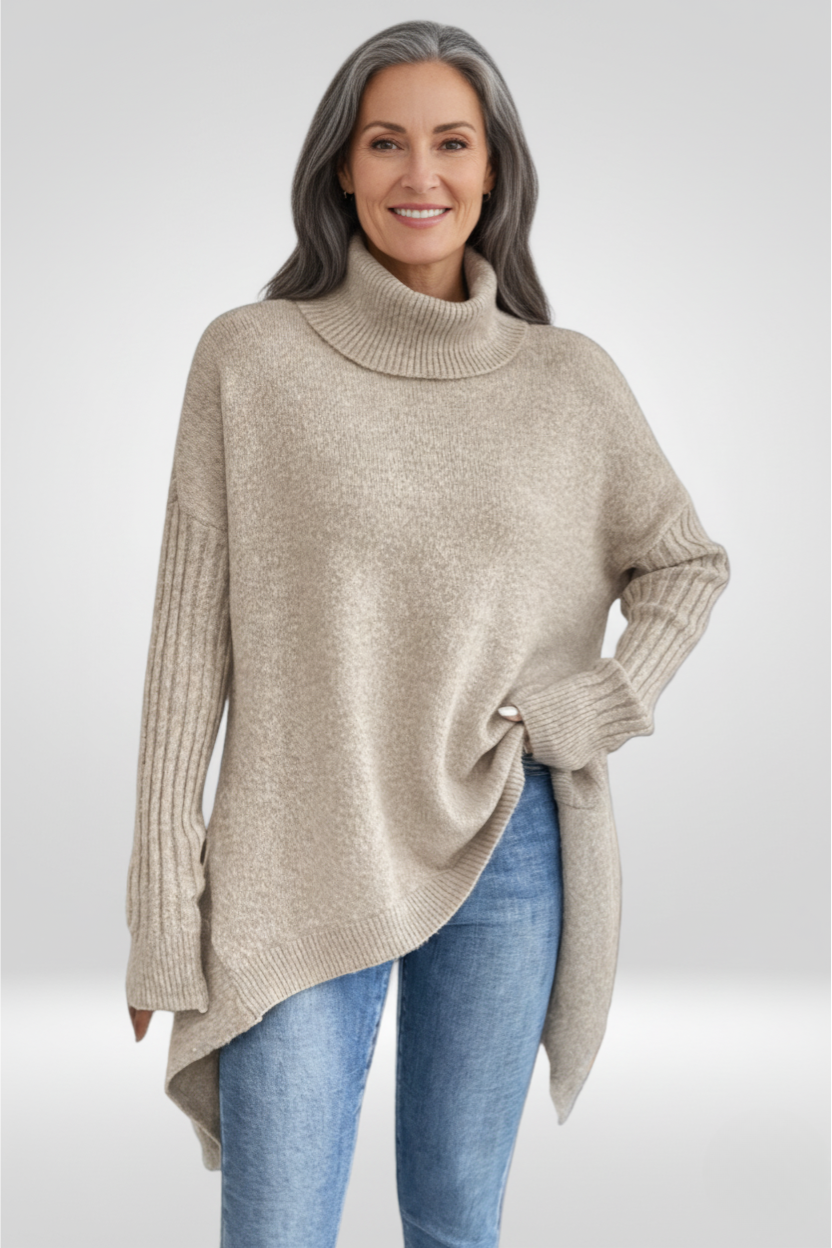 Isabelle - Chic asymmetrisk striktrøje