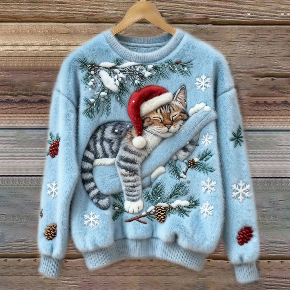 Chaussette - Festlig sweater til katte