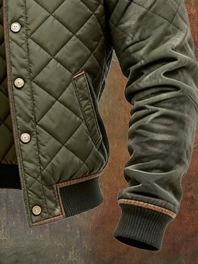 Hugo - Elegant quiltet jakke
