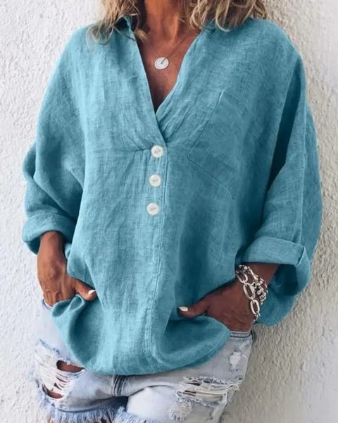 Katerina - Afslappet bohemebluse