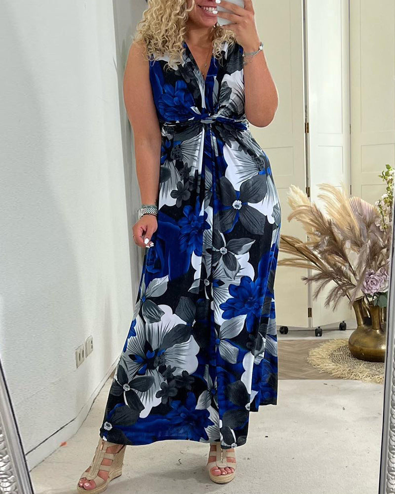 Sacha - Elegant maxikjole til sommer