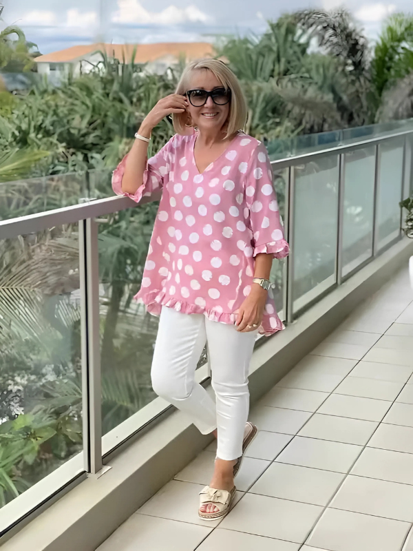 Dulce | Vintagetop med print