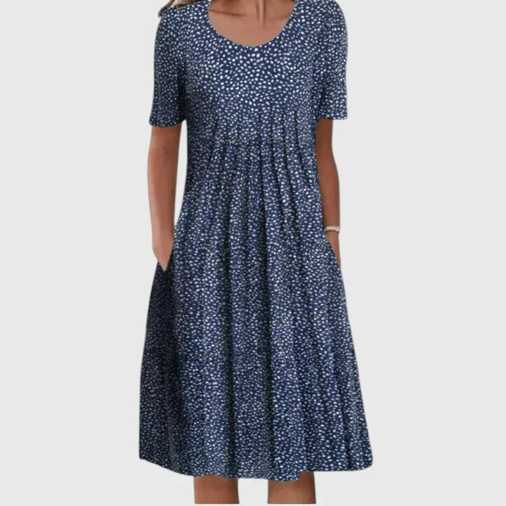 Emma - Elegant kjole med flæser