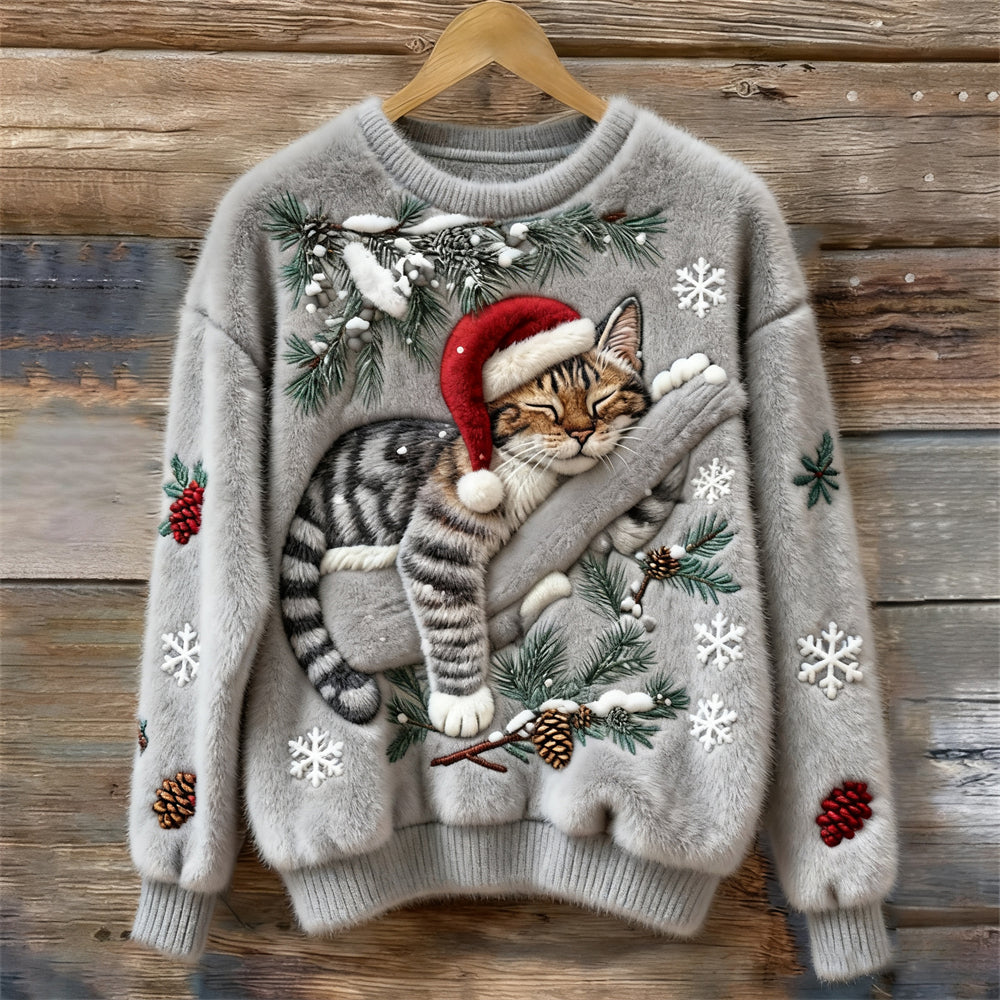 Chaussette - Festlig sweater til katte