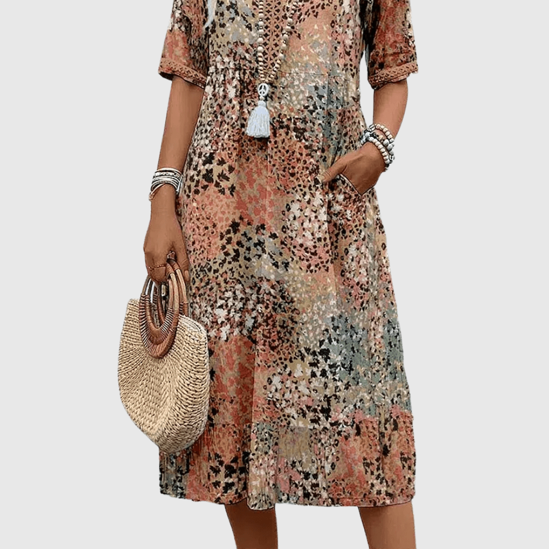 Soleil - Elegant midikjole til sommer