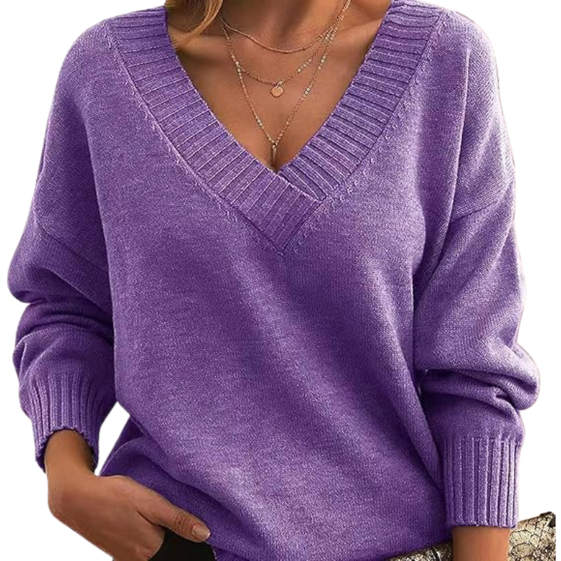 Lenia – Elegant sweater i kashmirblanding