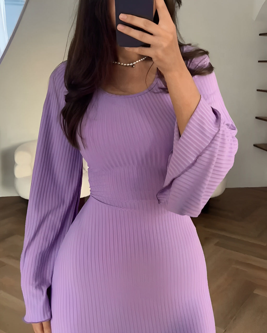 Gabriella - Elegant lang kjole