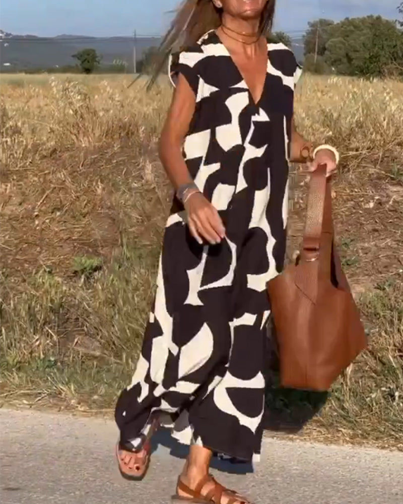 Stéphanie - Chic og Flydende Kjole