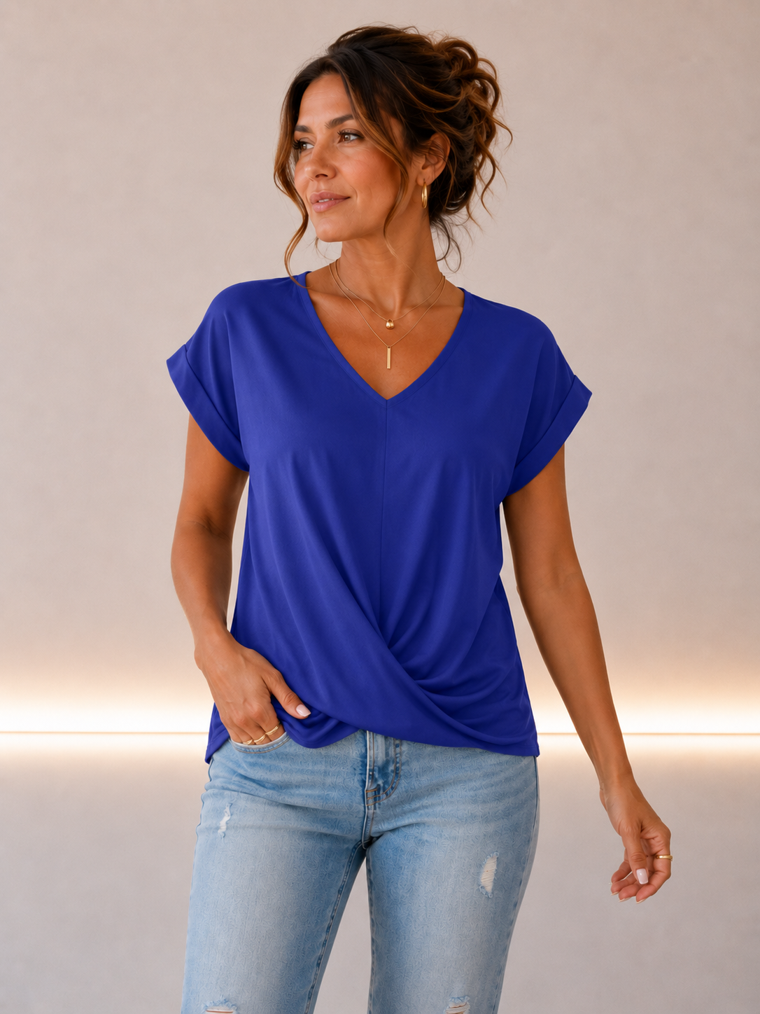 Giulia - Elegant og alsidig T-shirt