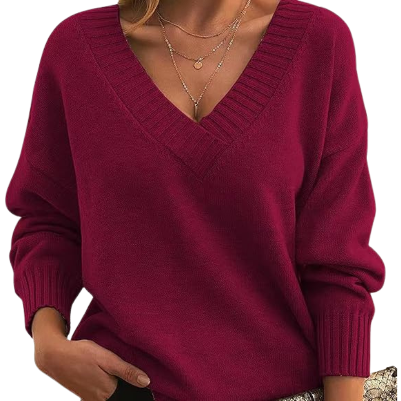 Lenia – Elegant sweater i kashmirblanding