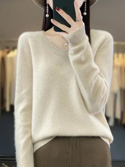 Elena - Elegant og lun striktrøje