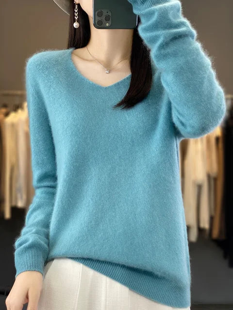 Elena - Elegant og lun striktrøje