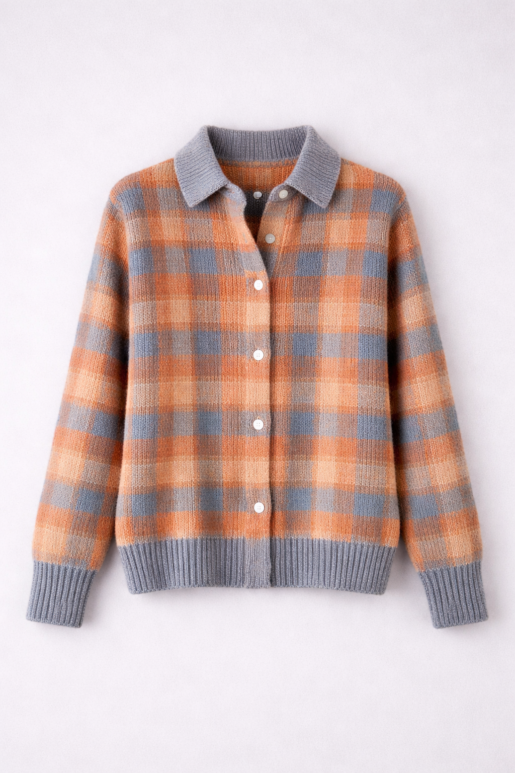 Avery - Hyggelig ternet cardigan