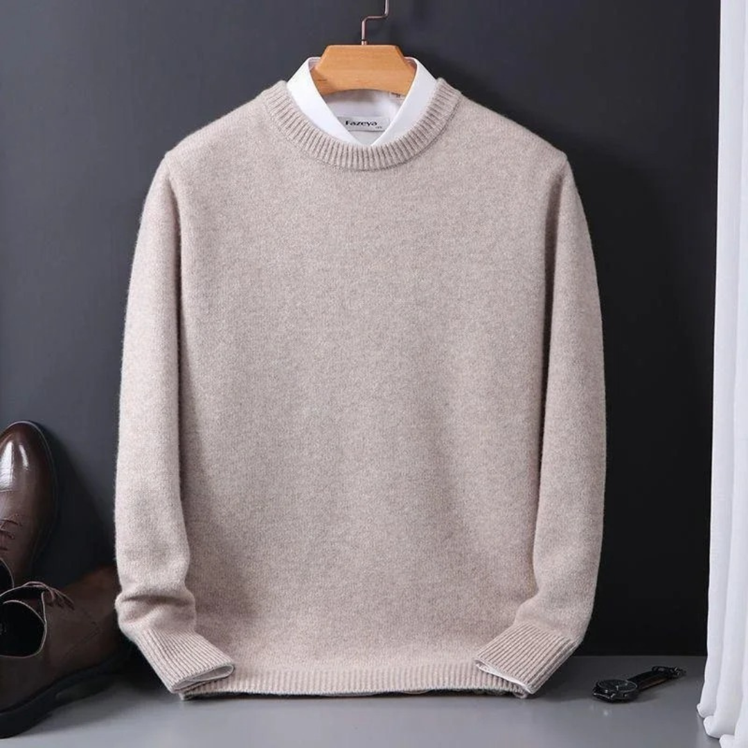 Thierry - Elegant sweater i kashmir