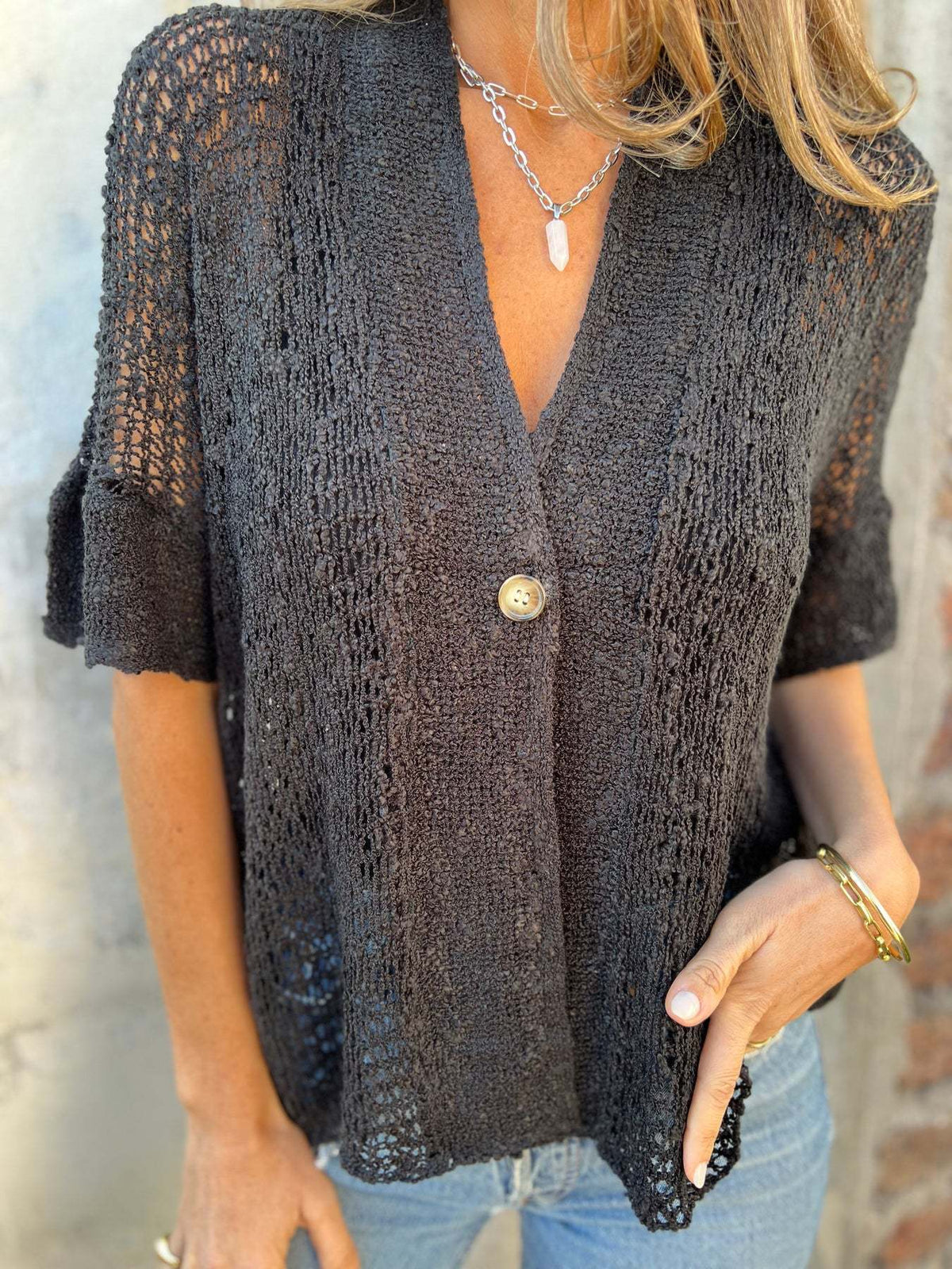 Claire - Elegant luftig cardigan