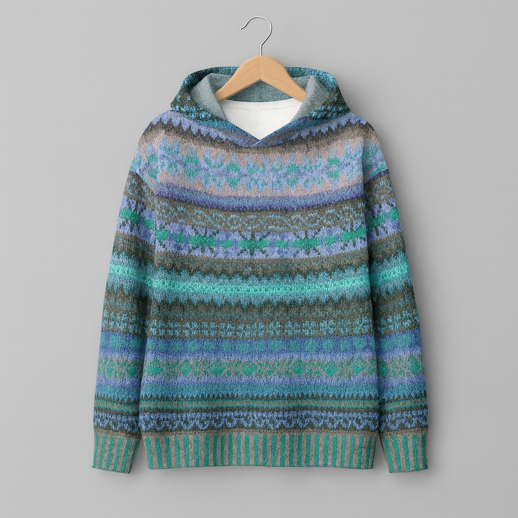 Julliet - Chic etnisk sweatshirt