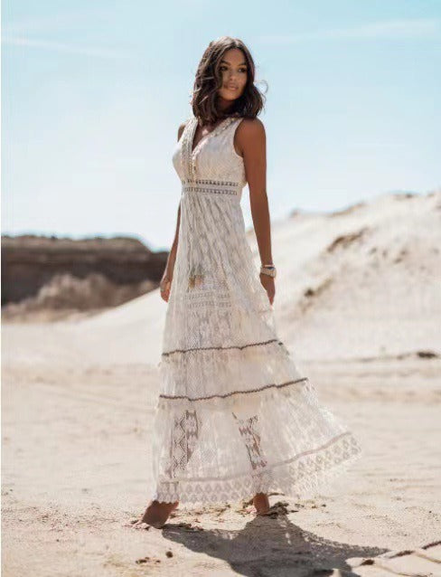 Linda - Elegant bohemekjole