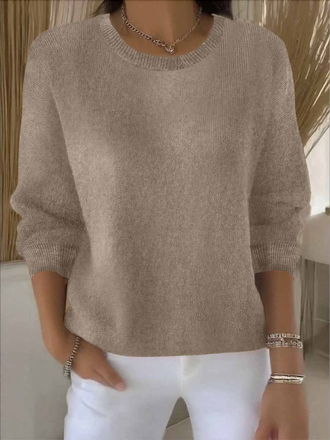 Ely - Elegant og Behagelig Striktrøje