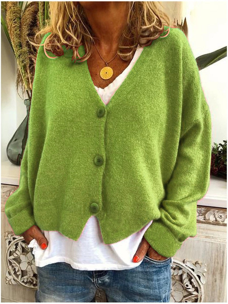 Scarlett - Elegant Strikket Cardigan