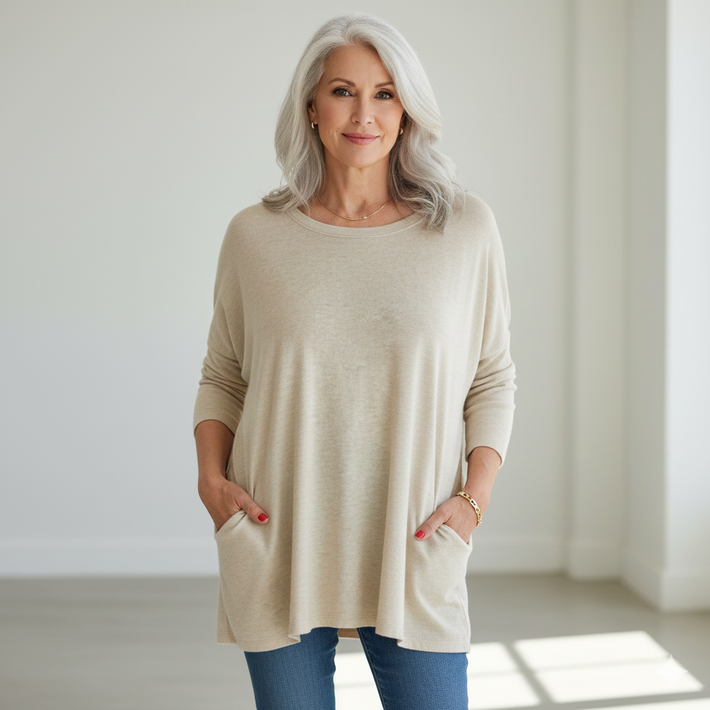 Mira - Elegant afslappet T-shirt