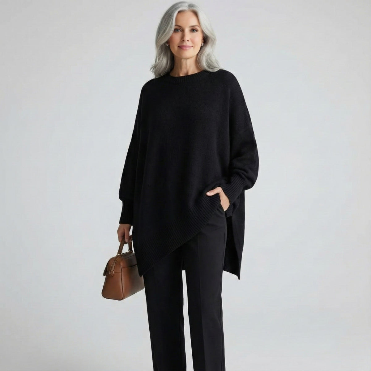 Claudia - Elegant og behagelig striktrøje