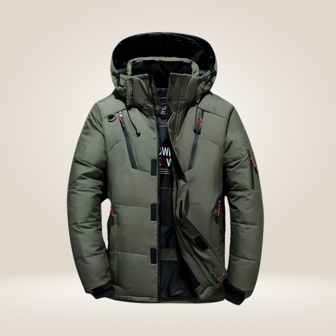 PolarBomber - Elegant vandtæt dunjakke