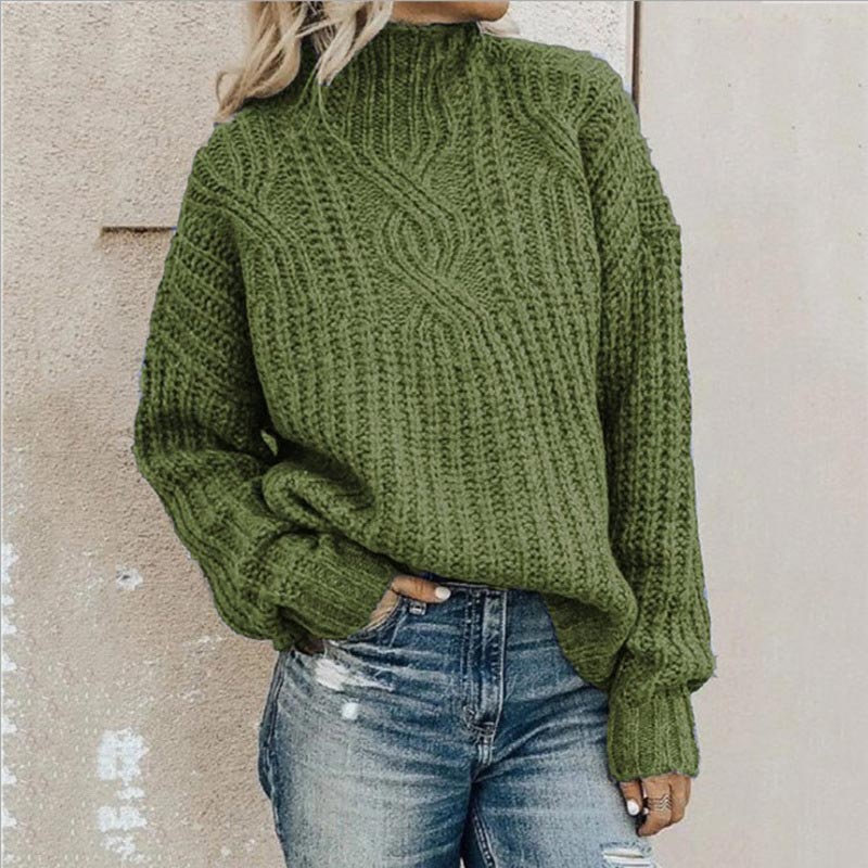 Sofian - Elegant og behagelig sweater med kabelstrik
