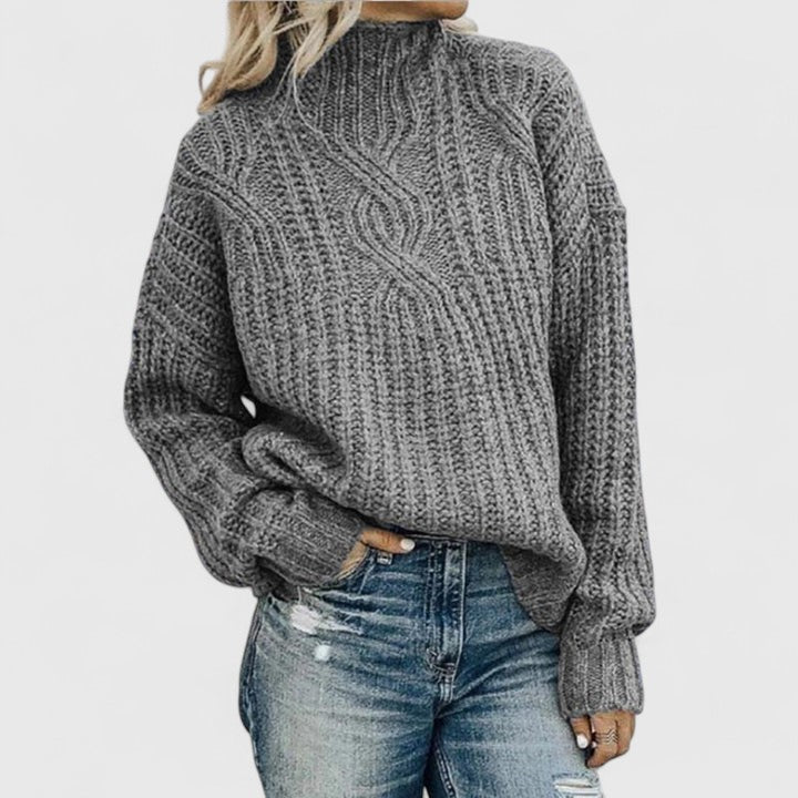 Lerynna - Elegant Strik med Kabelmønster