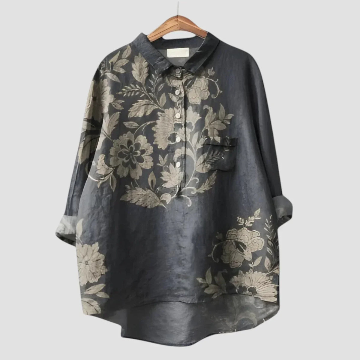 Frida - Elegant kunstnerisk bluse