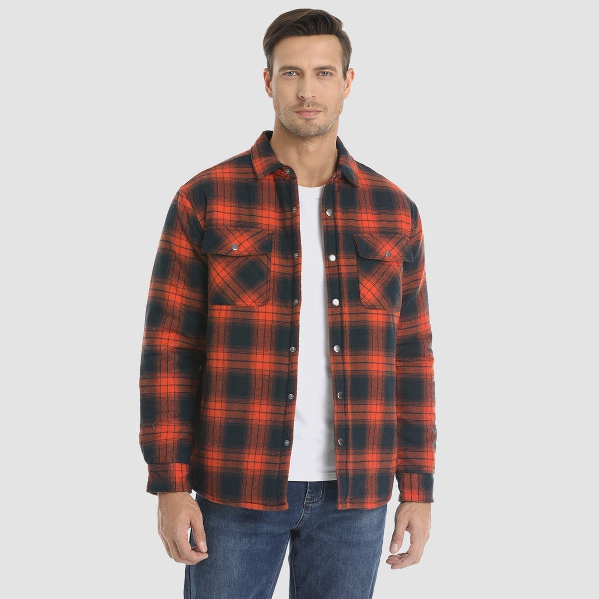 Jack - Robust stribet jakke