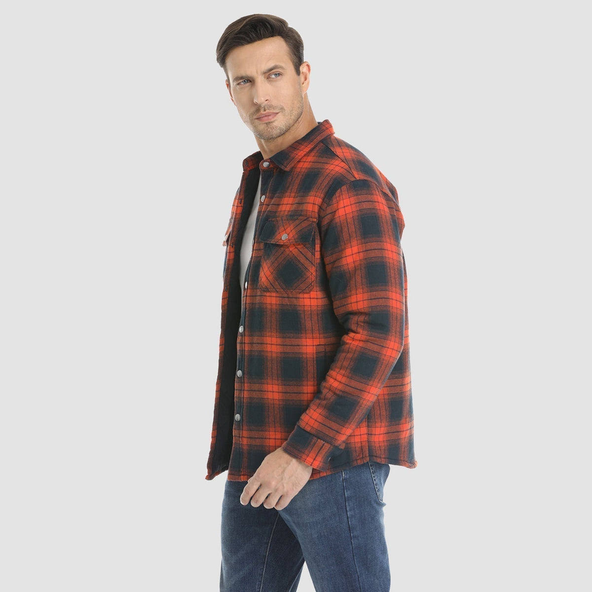 Jack - Robust stribet jakke