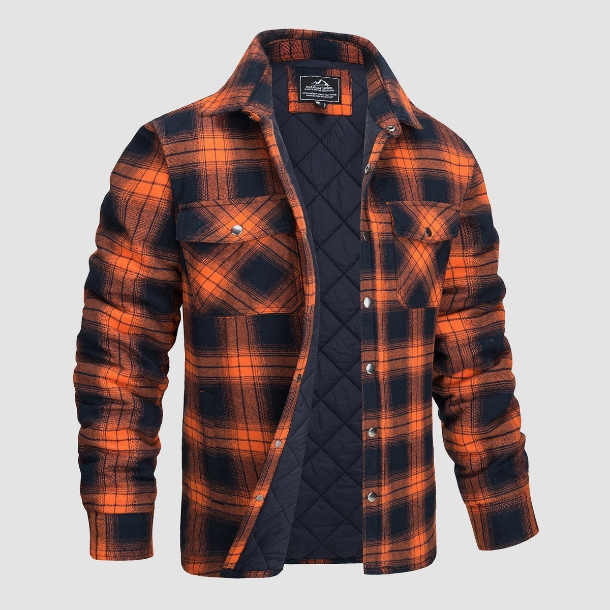Jack - Robust stribet jakke