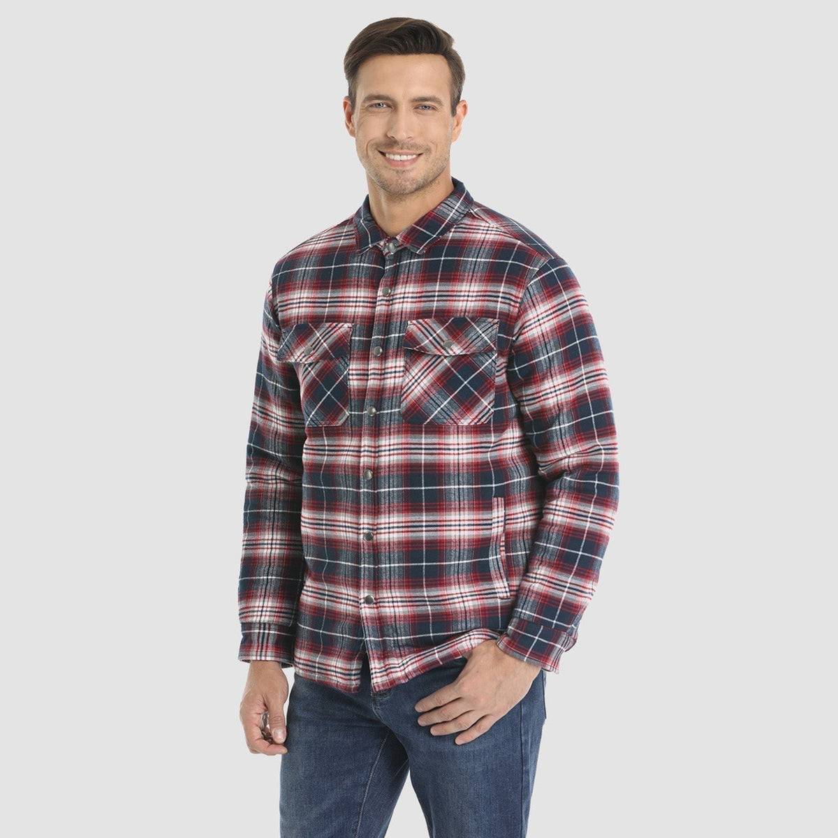Jack - Robust stribet jakke