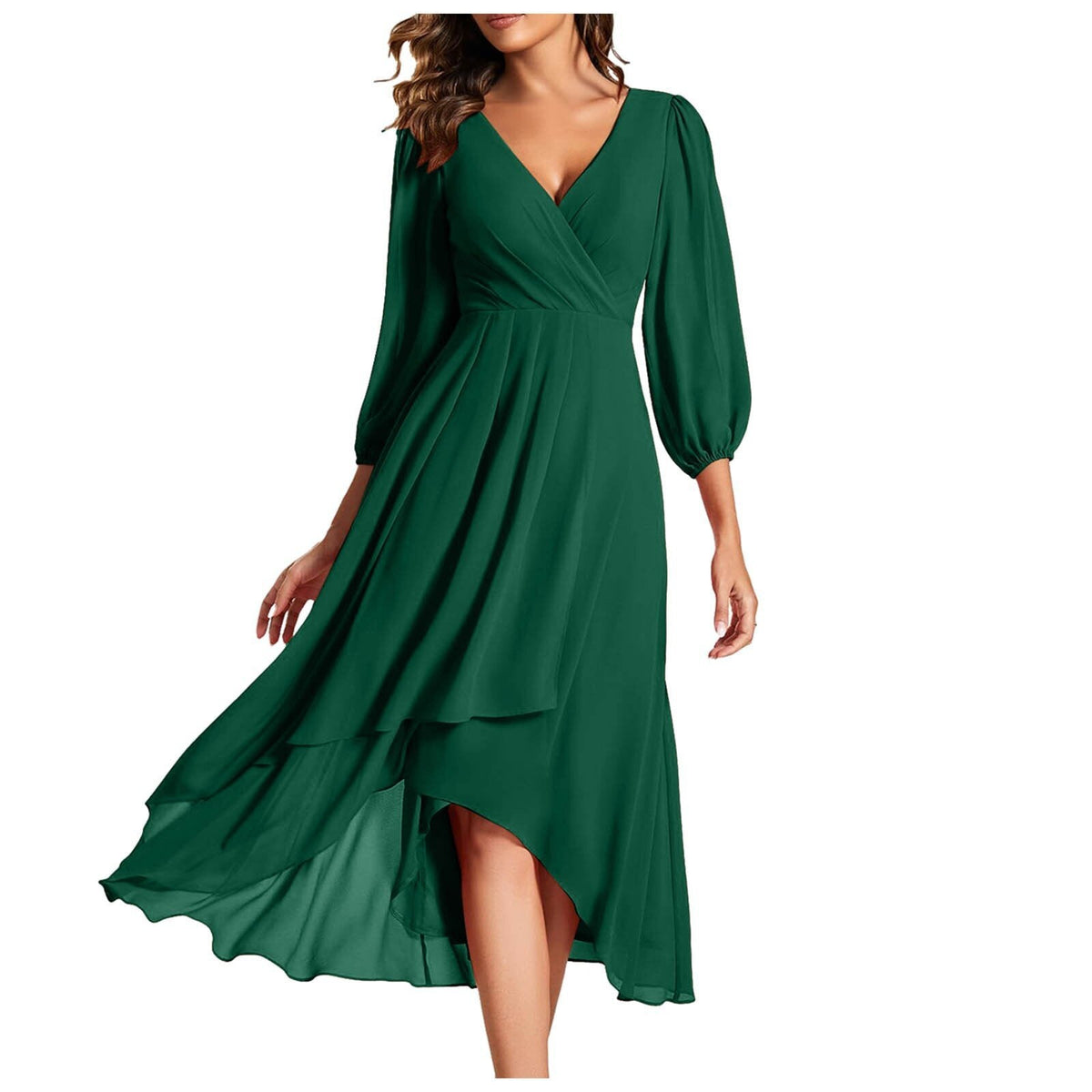 Mia - Elegant asymmetrisk kjole