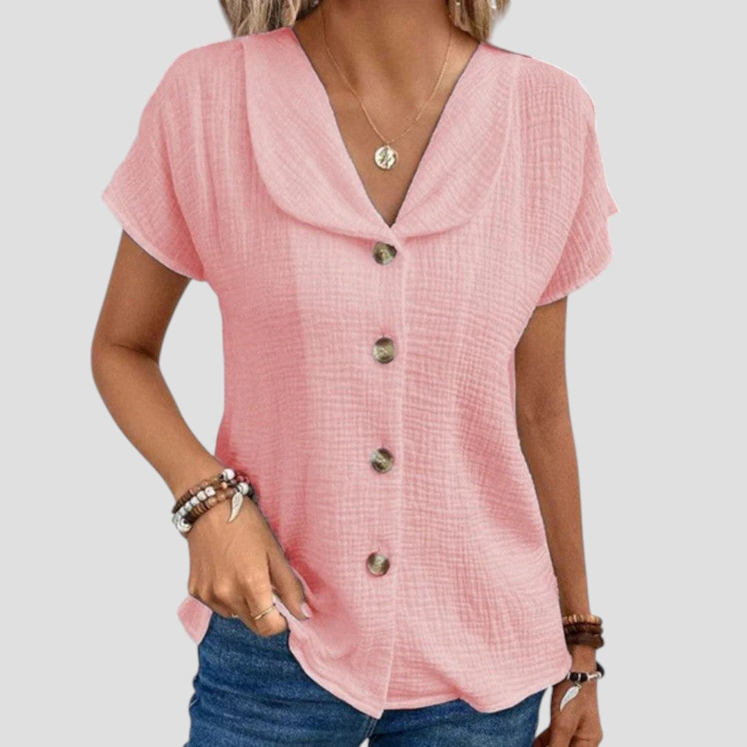 Elena - Elegant afslappet bluse